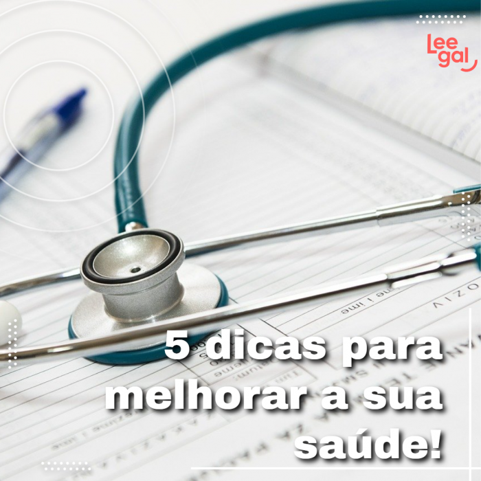 Foto sobre 5 dicas para melhorar a sua saúde!